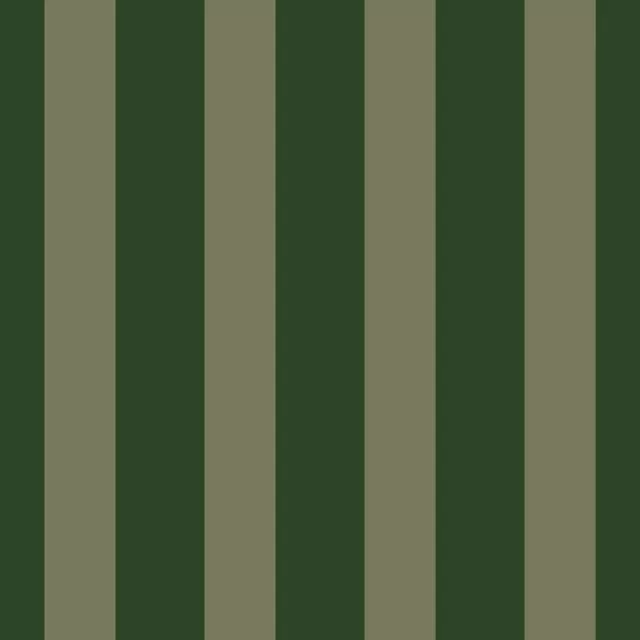 Bettwäsche Bold Stripes fern green