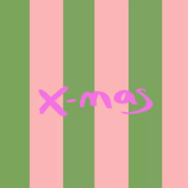 Kissen X-Mas Stripes