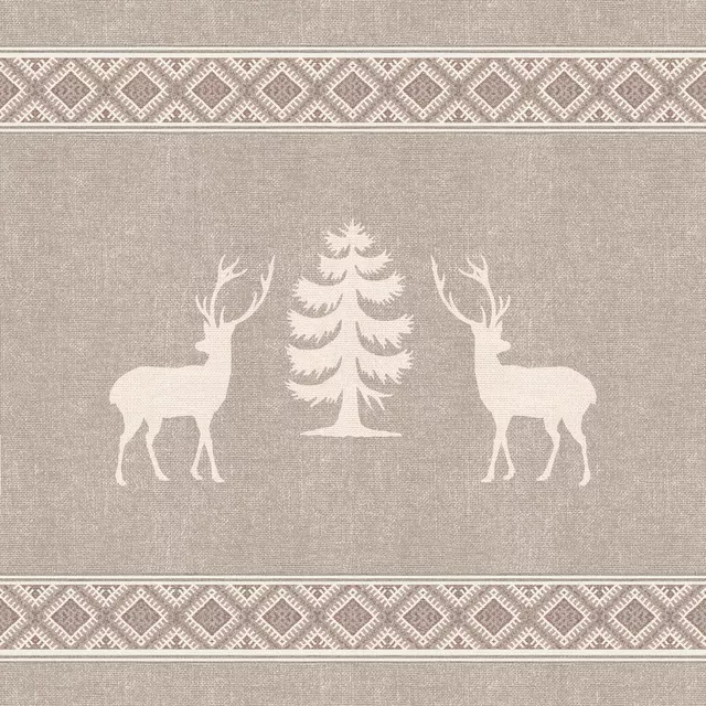 Kissen Nordic deers and tree I