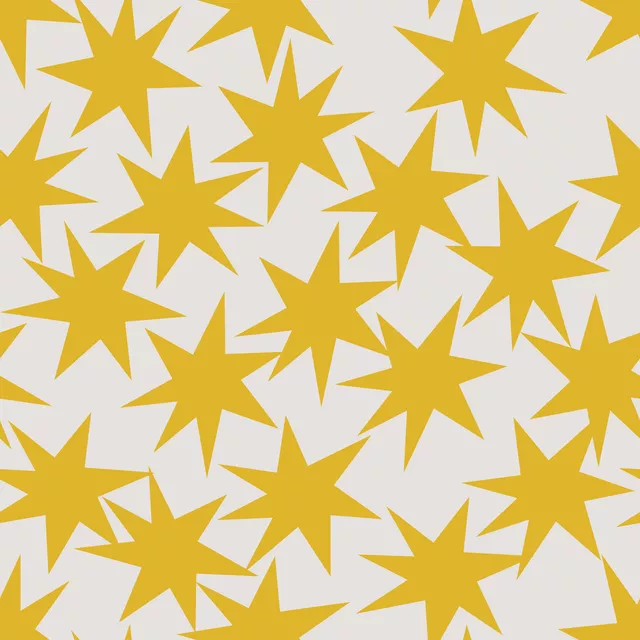 Kissen Magical Stars Yellow