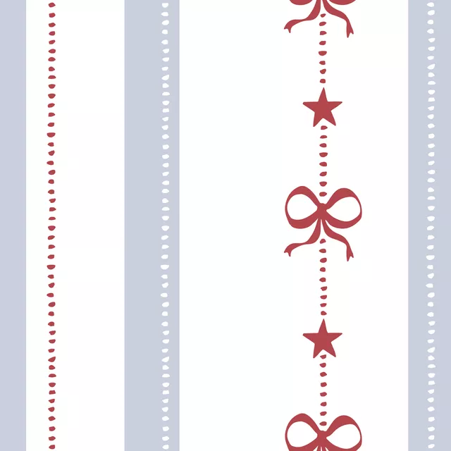 Tischläufer Stripes and Bows