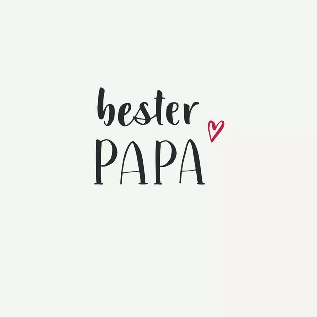 Tischset Bester Papa