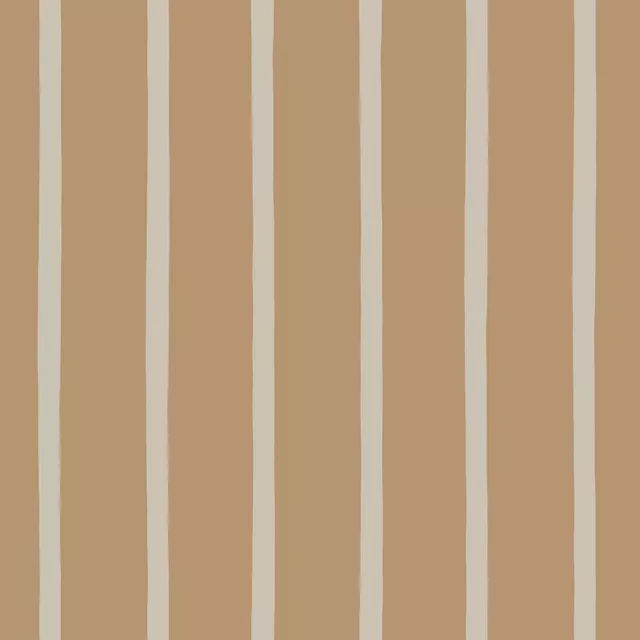 Bankauflage Schmale Streifen Sand Beige