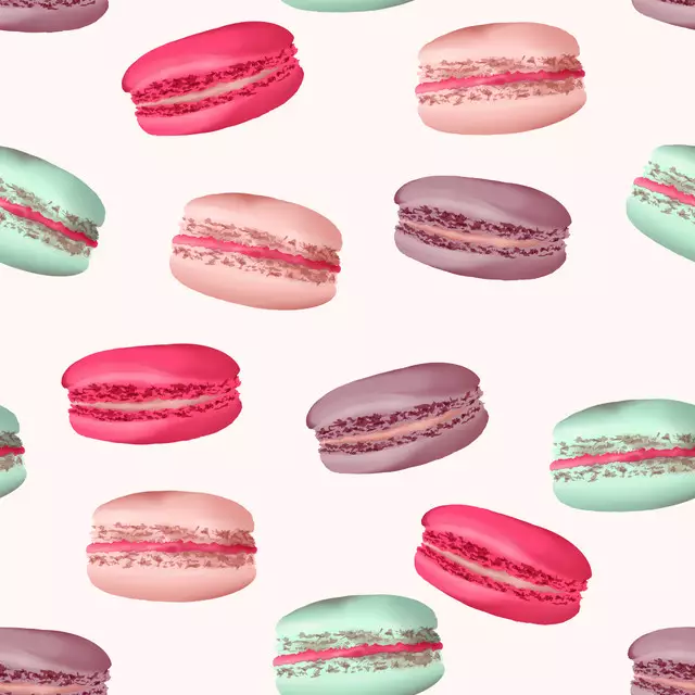 Kissen Happy Macarons