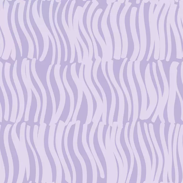 Bankauflage Big Wavy Lines lilac