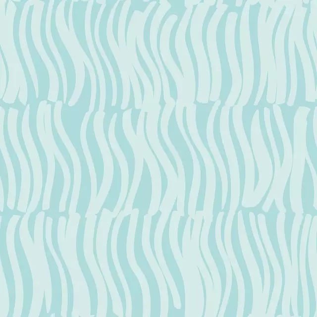 Bankauflage Wavy Lines mint