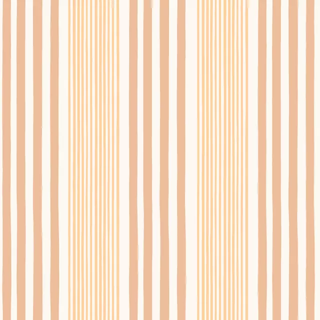 Raffrollo Slow stripes peach