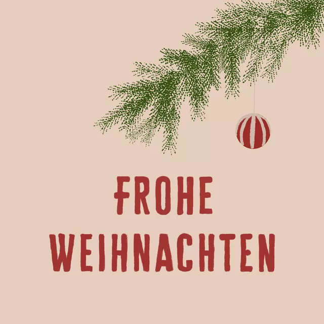 Servietten Frohe Weihnachten Rot