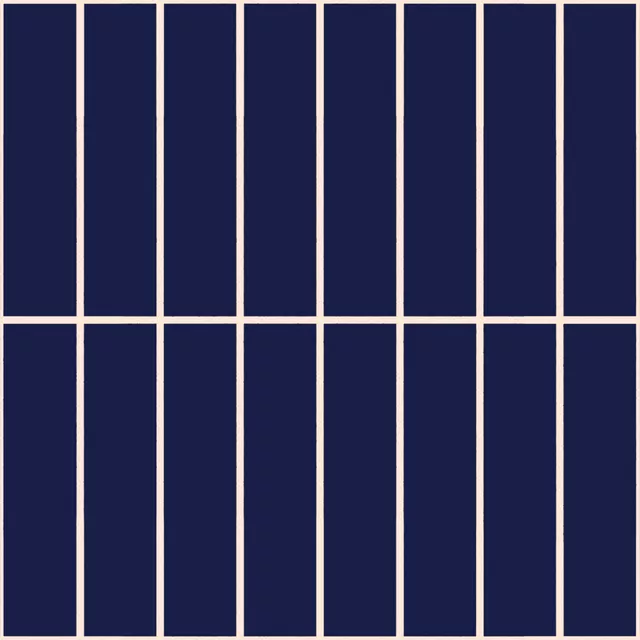 Kissen Grid blau