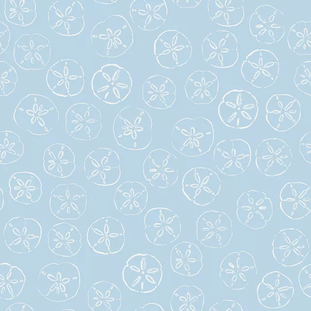 Kissen Sanddollar aqua