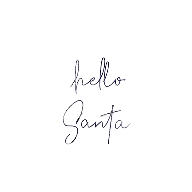 Servietten Hello Santa