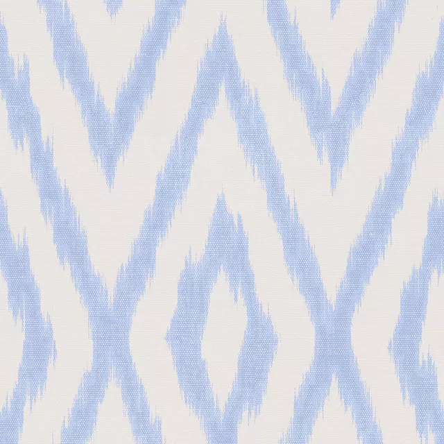 Kissen Ikat Light Blue