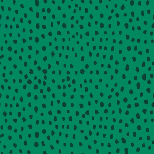 Bettwäsche Snow Dots Green