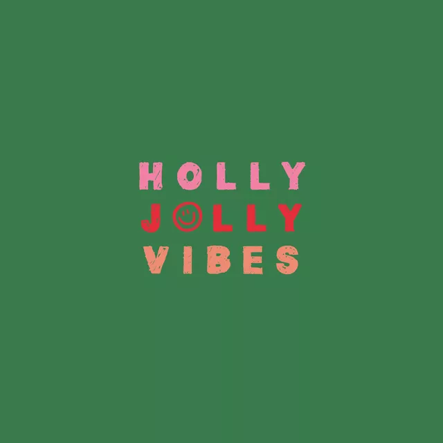 Kissen Holly Jolly Vibes