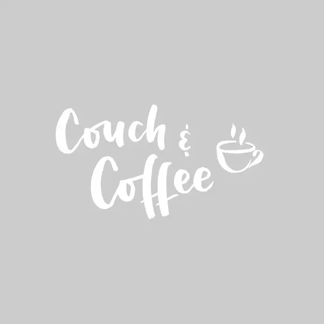 Kissen Couch & Coffee grau