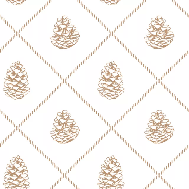 Bankauflage Pinecone Plaid