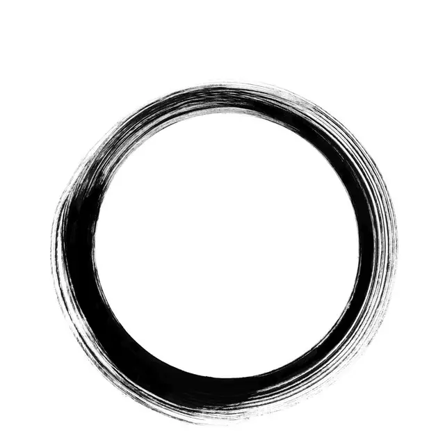 Kissen Zen Circle