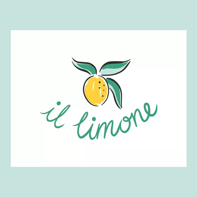 Tischset il limone