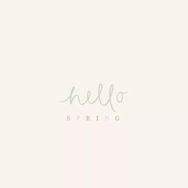 Kissen HELLO HAPPY SPRING