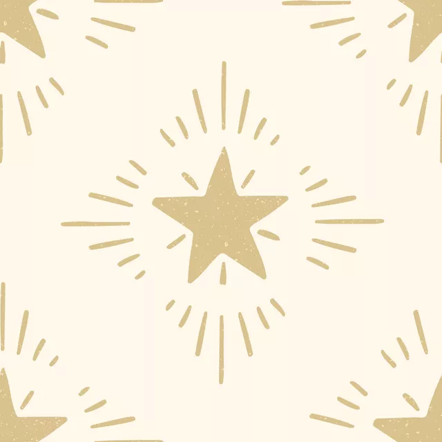 Kissen Shining Stars - Gold