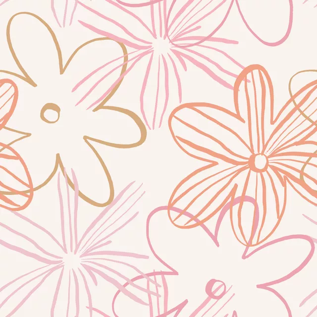 Kissen HAPPY FLOWER PATTERN