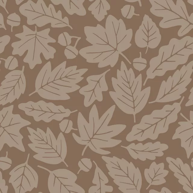 Tischläufer Herbstlaub Beige Braun