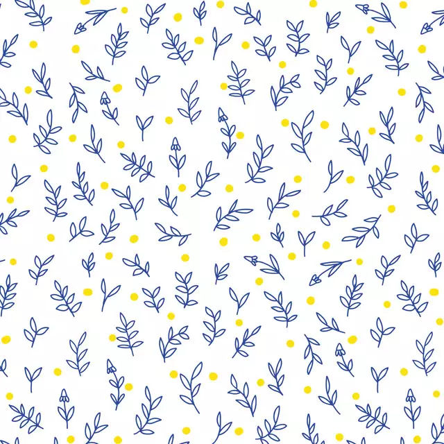 Kissen Yellow Florals