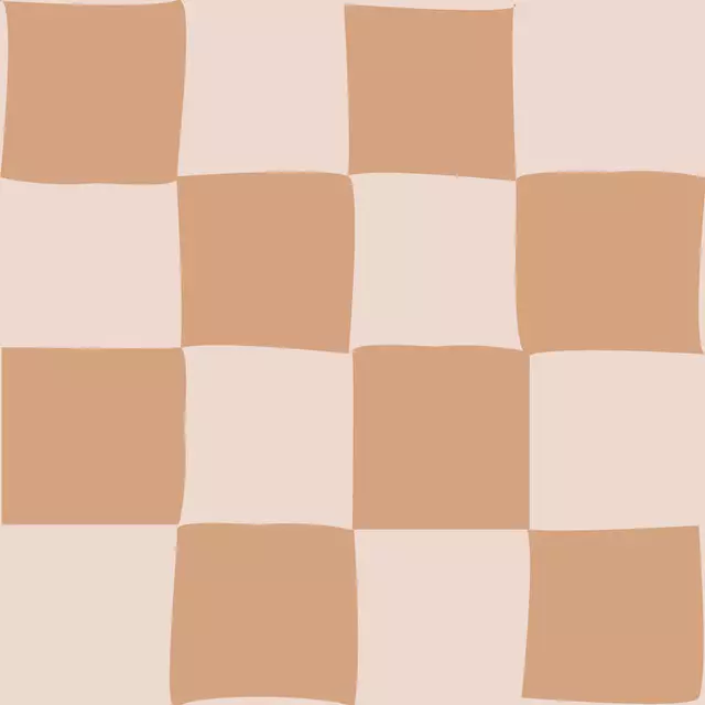 Kissen Checkerboard Rosa