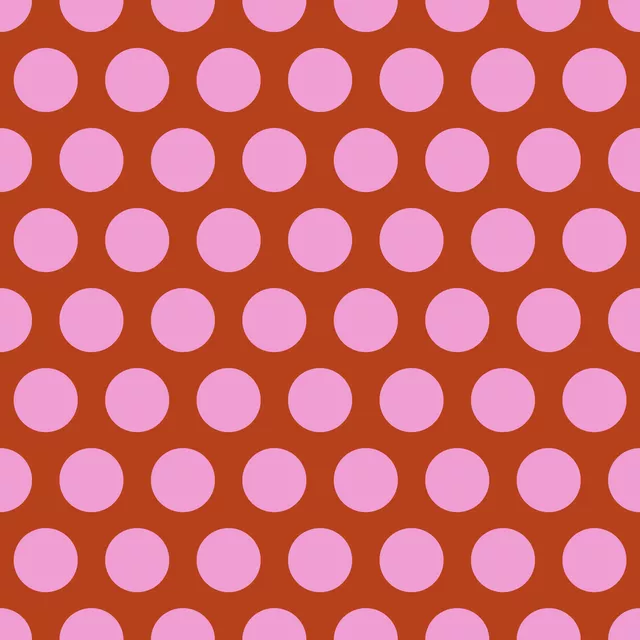 Sitzkissen Polkadots | rosa-rot