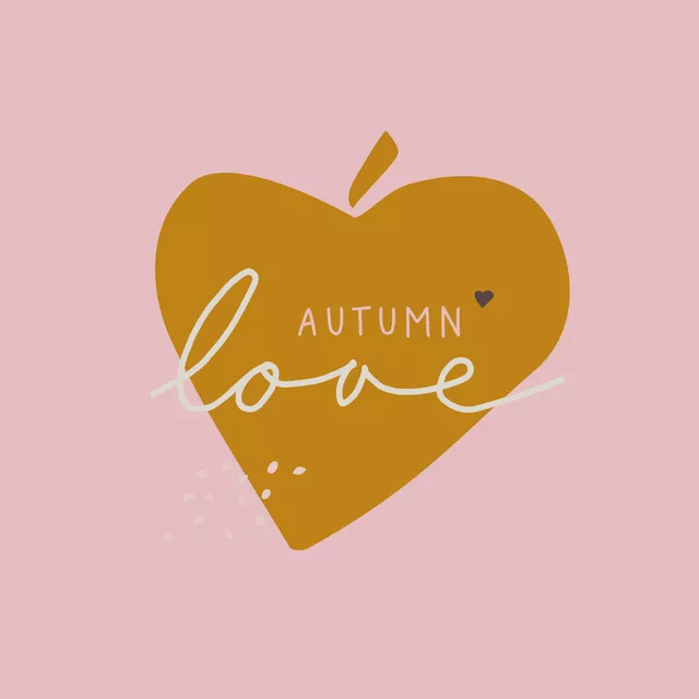 Kissen Herbstliebe autumn love