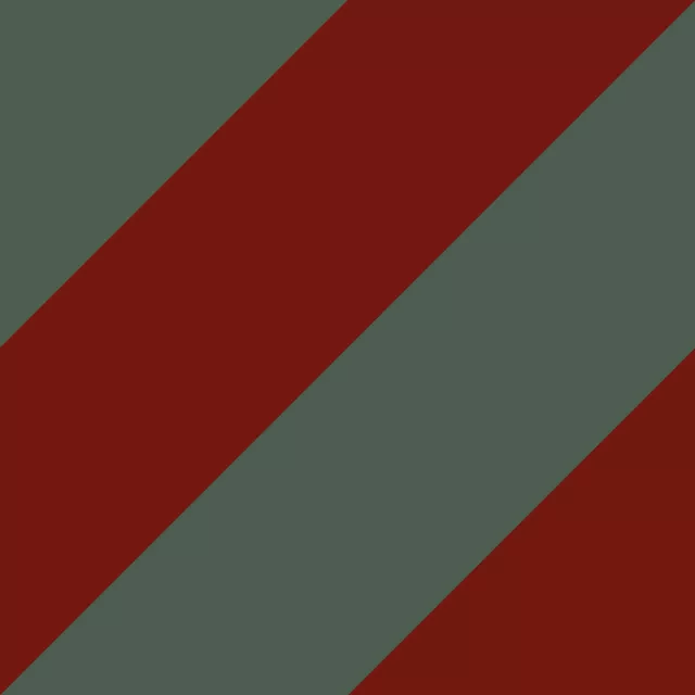 Kissen Stripes Red Green