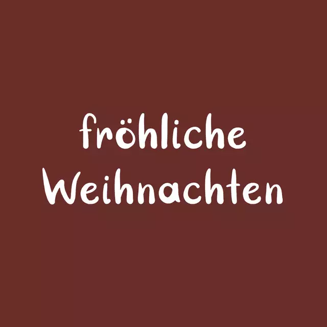 Kissen Fröhliche Weihnachten rot