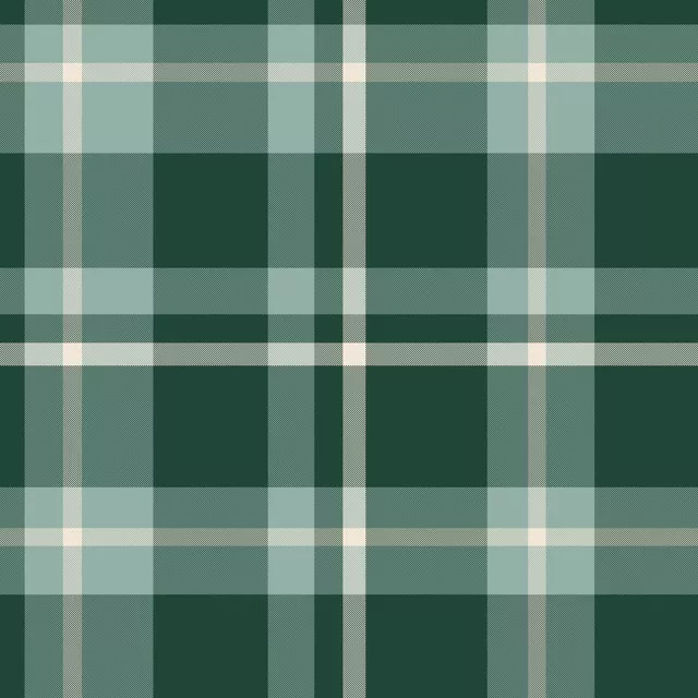 Kissen Plaid Waldgrün