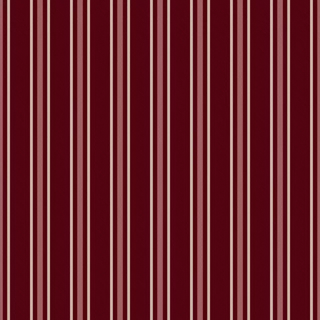 Kissen Winter Stripes berry red