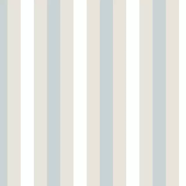 Kissen Blue-Beige Stripes