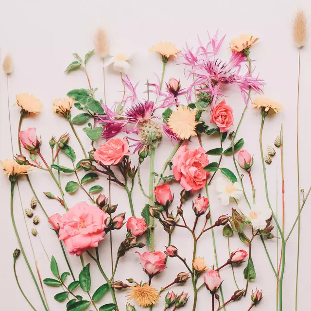 Servietten Wild Flowers and Roses