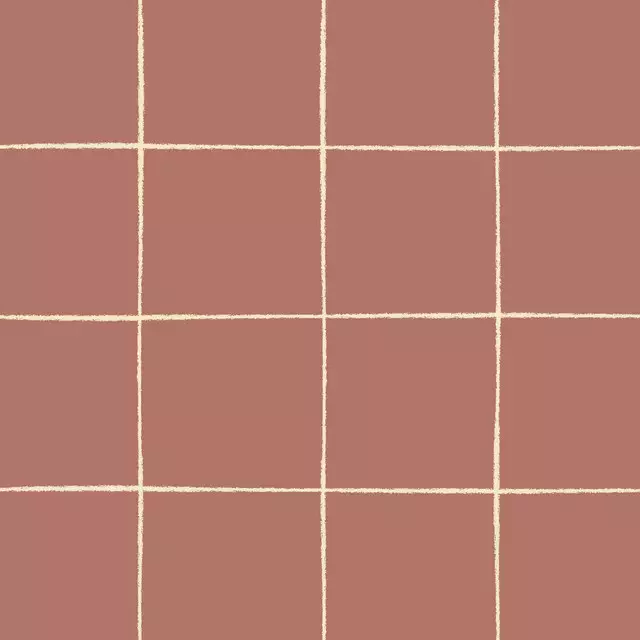 Tischset Grid marsala