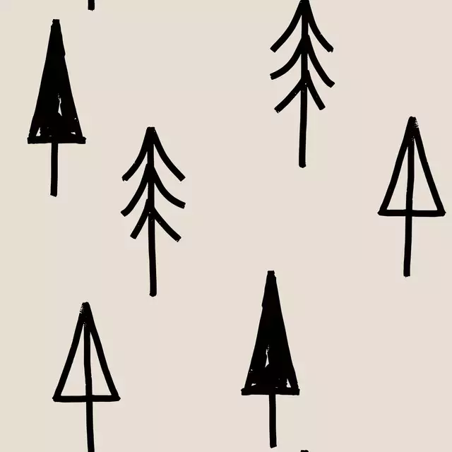 Kissen Tree Pattern