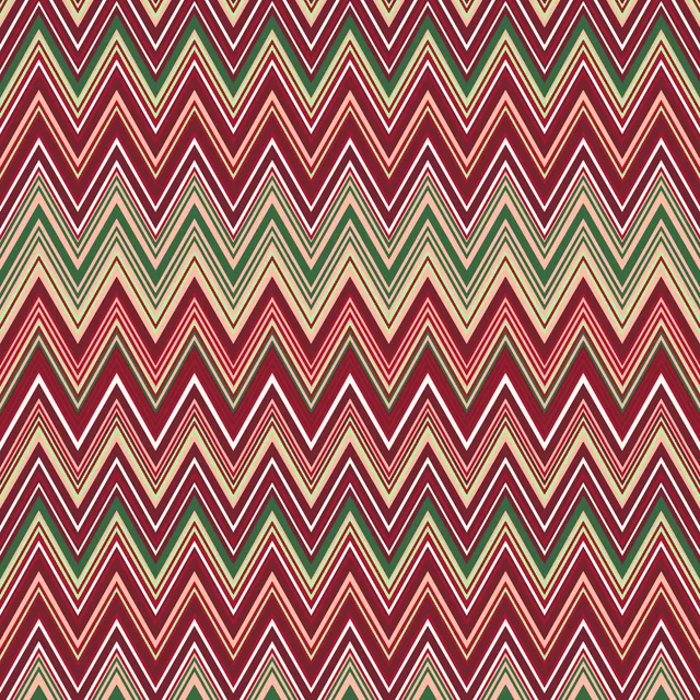 Servietten Chevron rot