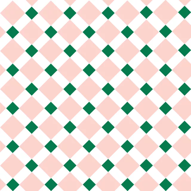 Tischdecke Christmas Plaid rosa & green