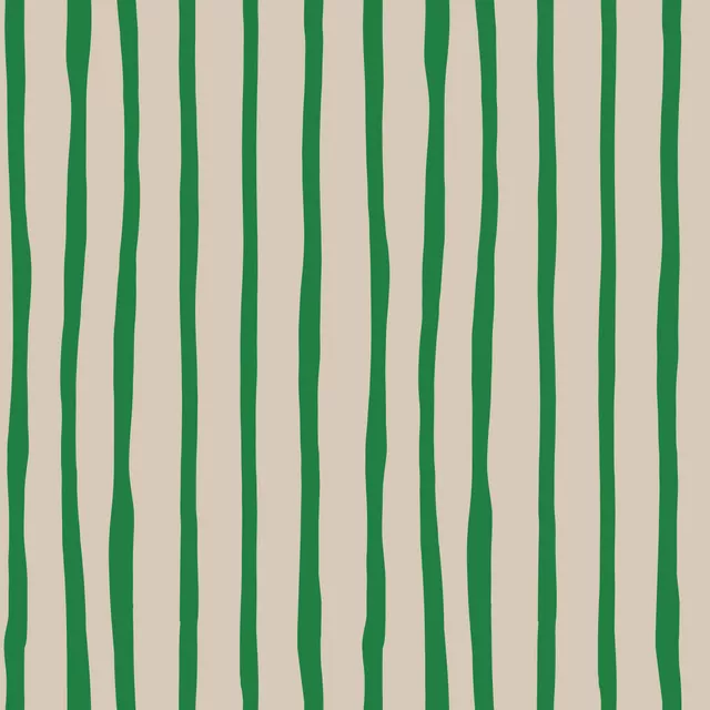 Kissen Coffee Stripes Green