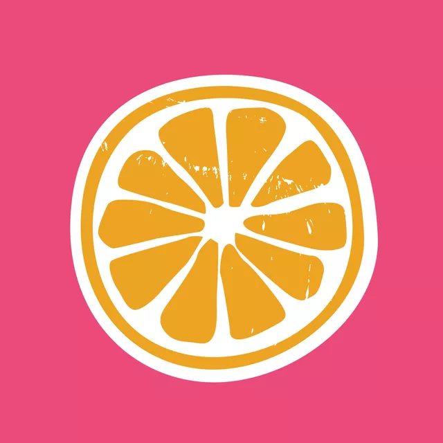 Kissen Orange