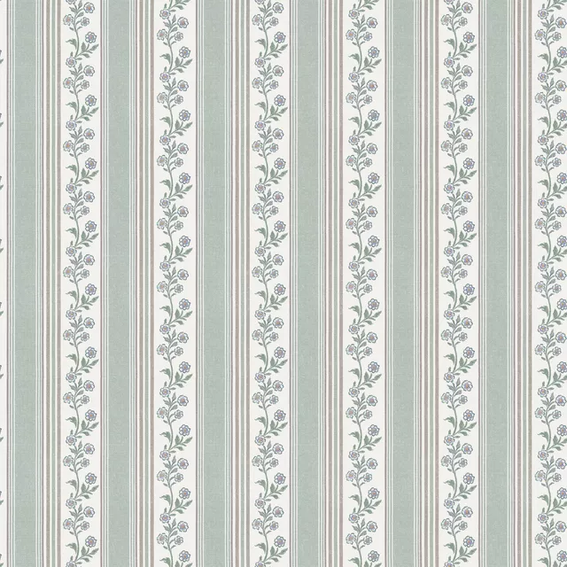 Tischdecke Cottage Stripes and Florals II