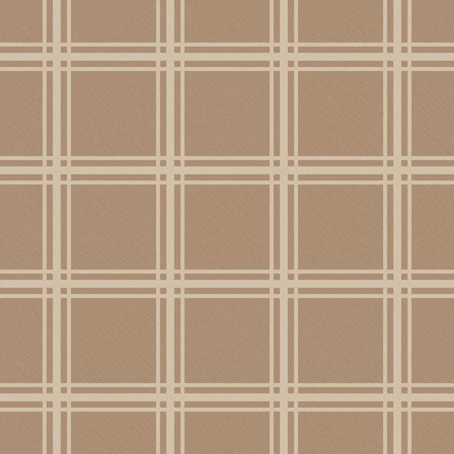 Kissen Winter Checks almond brown