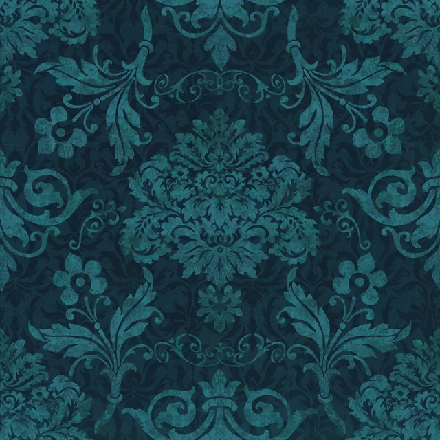 Kissen Victorian Damask Flourish 3