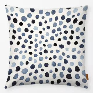 Kissen Indigo Dots