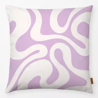 Kissen Swirl purple