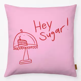 Kissen Hey Sugar Pink