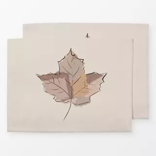 Tischset AUTUMN PAPERLEAF