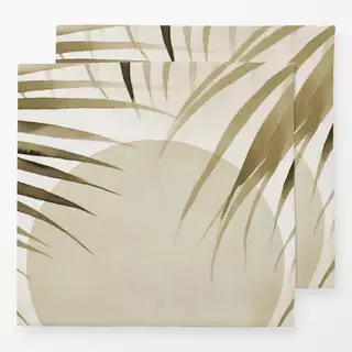 Servietten Calm Oasis Palm Leaves II